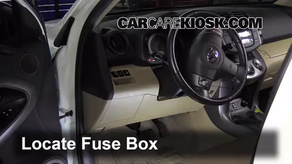 Interior Fuse Box Location: 2006-2012 Toyota RAV4 - 2010 ... 2001 ford taurus radio fuse box diagram 